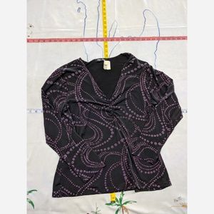 Women's XL Only Nine Embellished Blouse